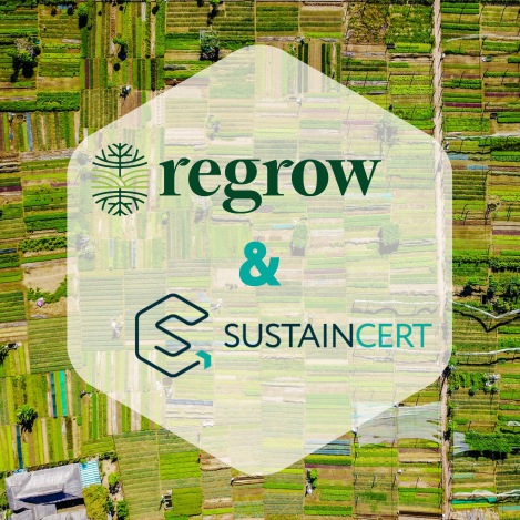 SustainCERT and Regrow Ag partner to provide Agricultural Supply Chains with a streamlined solution for decarbonization projects